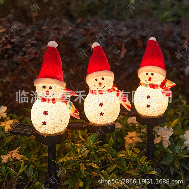 새로운 빨간 눈사람 - 따뜻한 빛