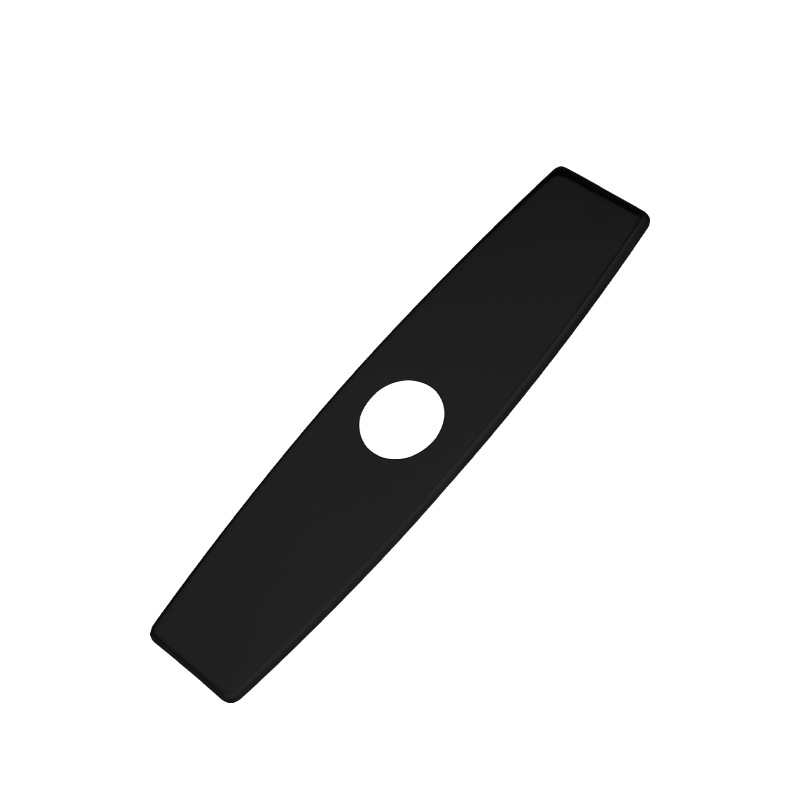 Suministro directo de fábrica 304 acero inoxidable cepillado grifo de la cocina 10 pulgadas placa decorativa baño base 6 pulgadas cubierta