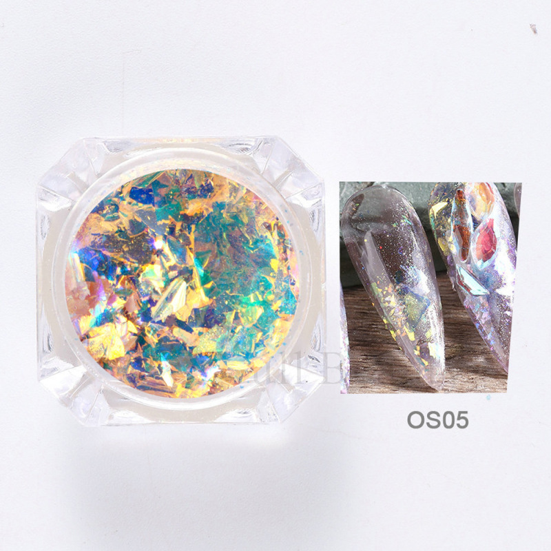 国境を越えた新しいネイルグリッターins瓶の幻彩日系2色欧泊粉爪グリッターミックスnail|undefined