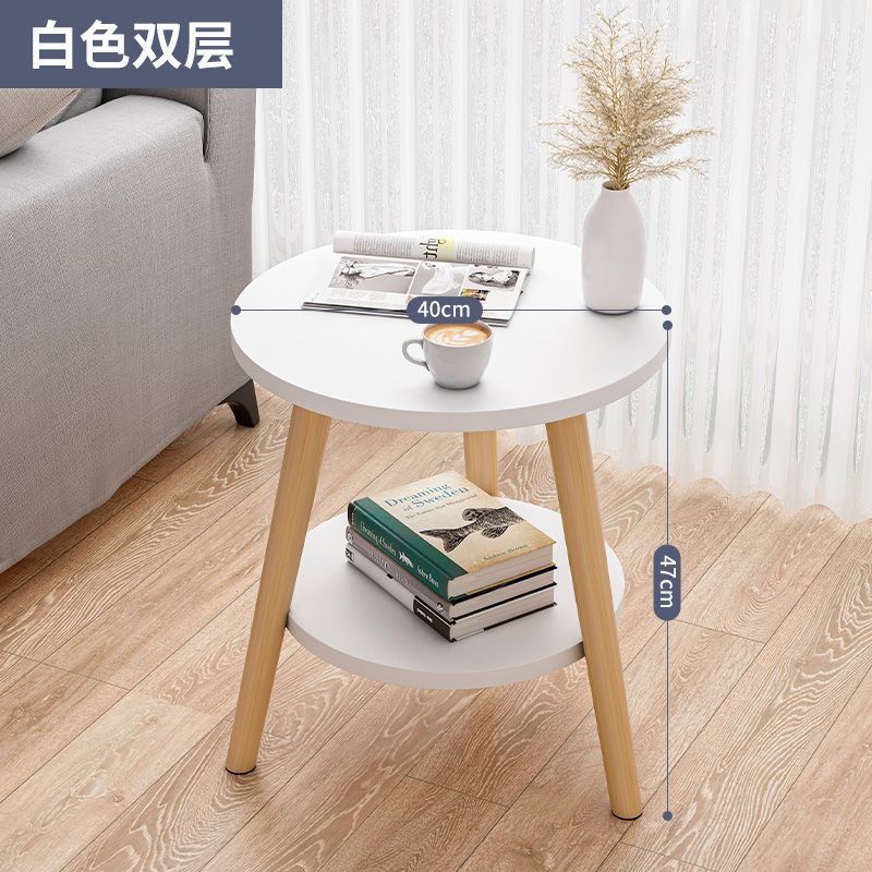 Mesa de té pequeño balcón mesa pequeña sala de estar doméstica pequeño sofá leche tienda de té mesa redonda simple mesa de café