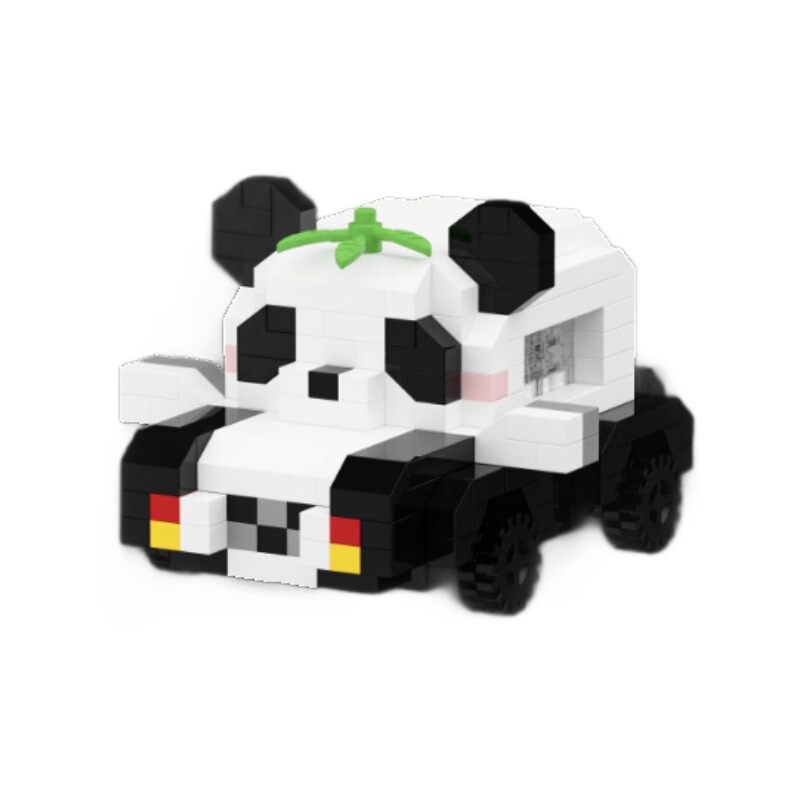 [卸売配送] かわいいカーチーム漫画人形動物ビルディングブロックレゴ子供用装飾品と互換性あり子供の日のギフト|undefined