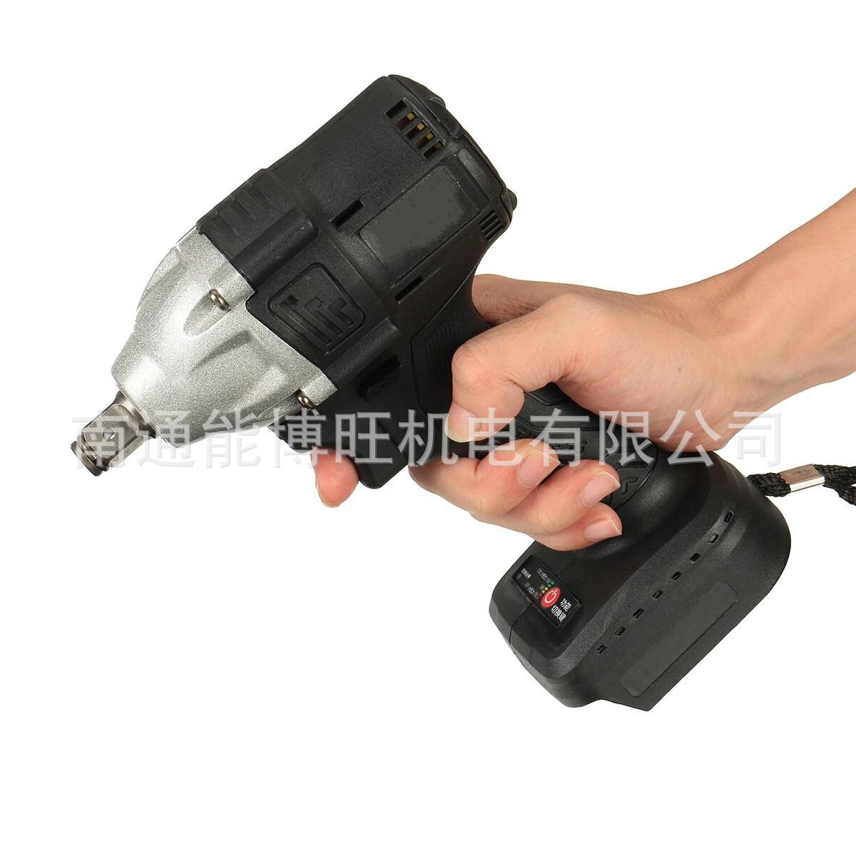 Step-in de carga de la batería de litio llave impacto del pie del coche mano trabajador carpintería llave eléctrica especial toma pistola de aire