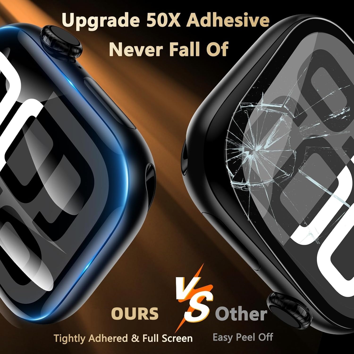 Aplicable para Apple Watch iwatchs11 curva 3D pegamento en caliente S10 vidrio SE polvo de segundo película endurecida