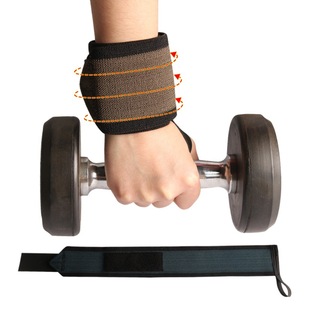 Thumb Hand Pressure Adjustment Fitness Weightlifting Sports Wristband Sprain Protection Tie Bandage Winding Wristband