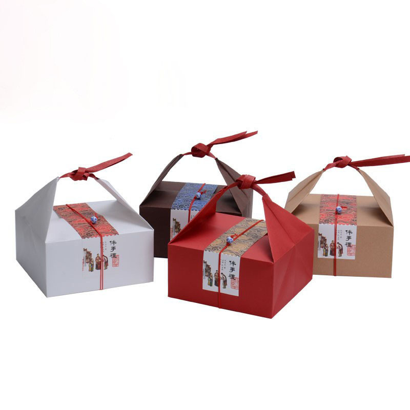 方形伴手礼盒 燕窝人参土特产纸盒 茶叶 端午节粽子包装盒