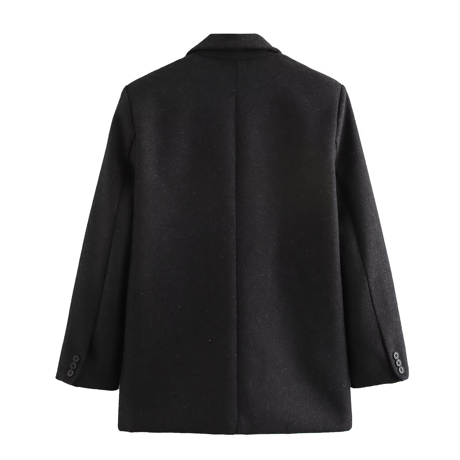 Produs nou toamna 2024: Jachetă casual la modă pentru femei cu umeri și costum drept, w021 81129_voghion.com