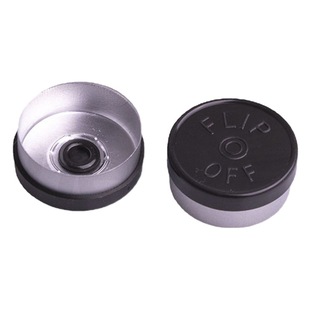 20mm Red, Blue, Yellow, White and Grey English flipoff Caps FLIP OFF Aluminum-Plastic Composite Caps 20 Teeth