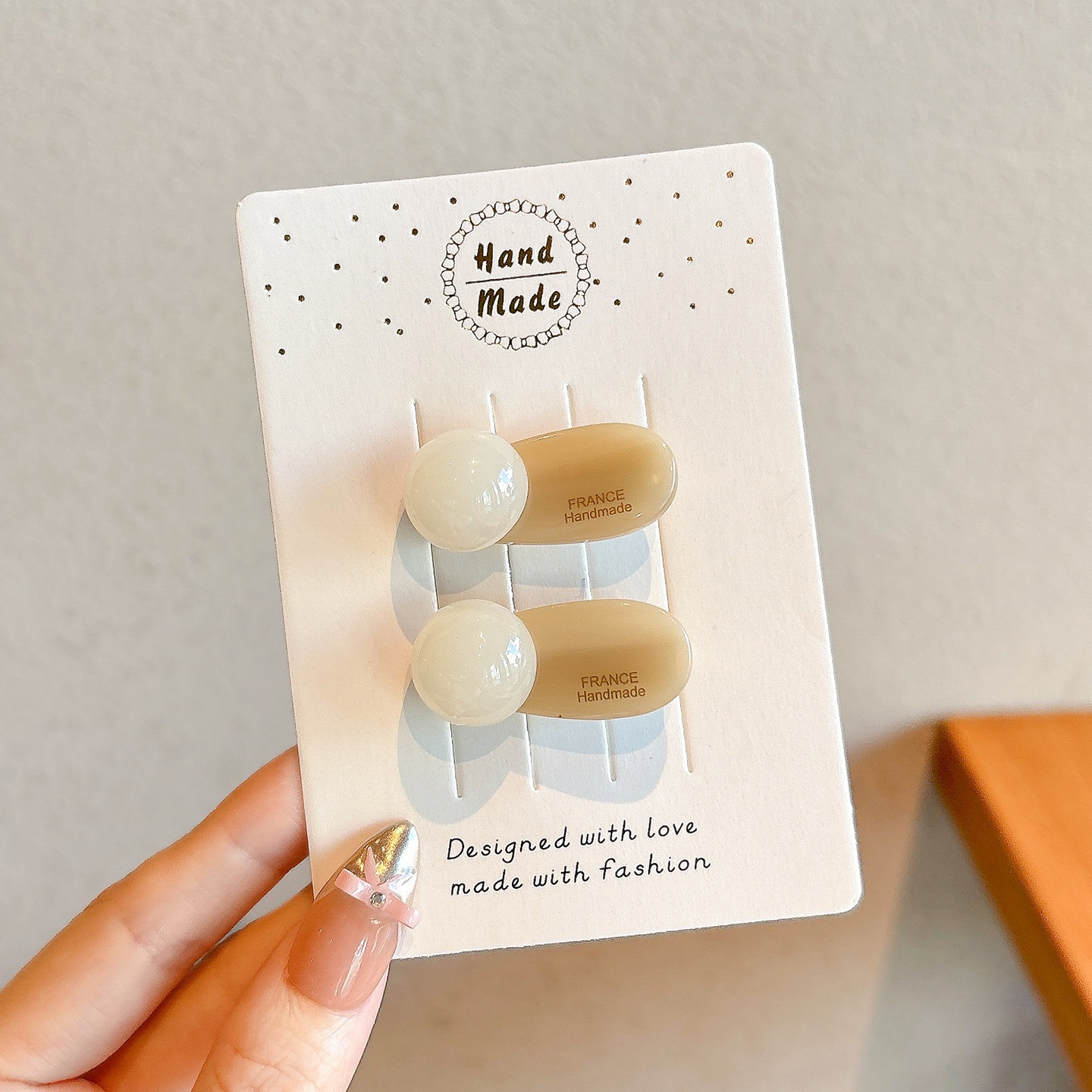 Clip de cabello de arco feminino frange clip lateral clip de boca de pato joyería de otoño 2025 nuevas joyerías al por mayor