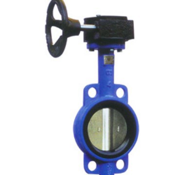 供应D371X蜗轮软密封对夹蝶阀