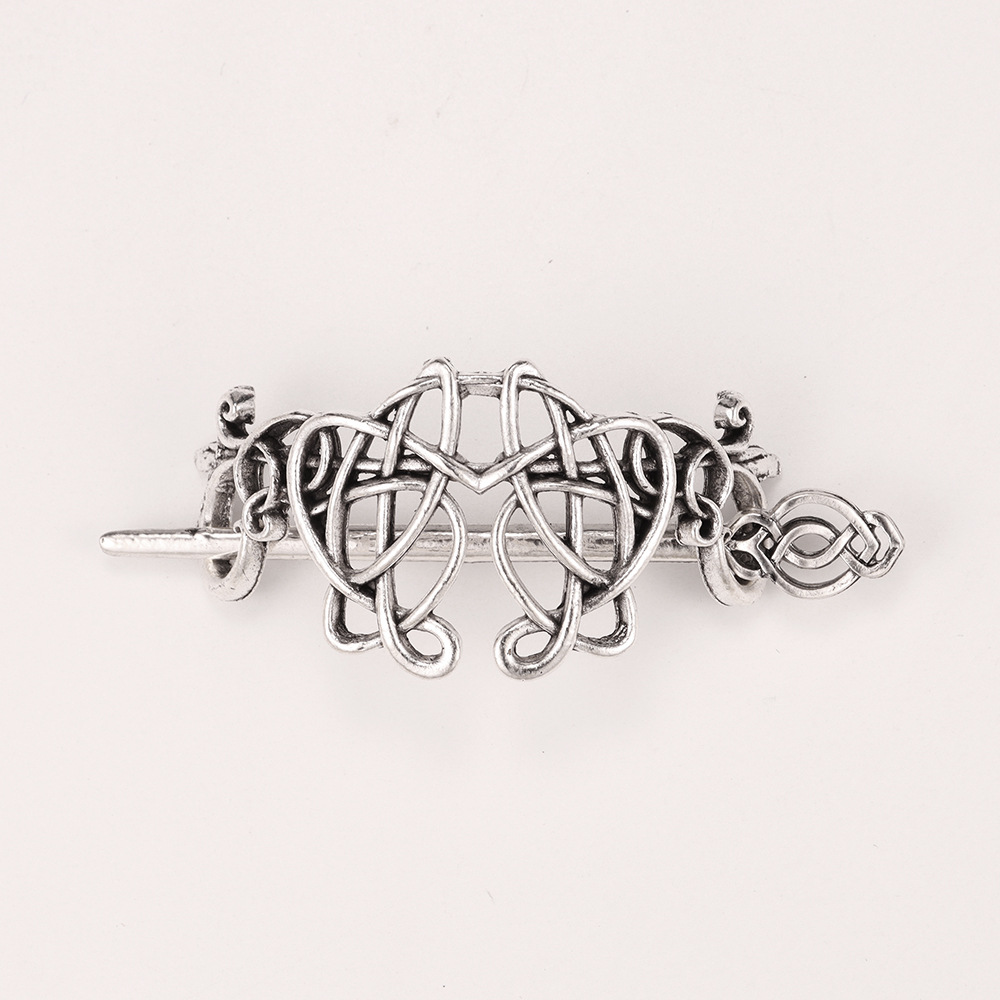 Europeo y americano popular nórdico retro horquilla Viking horquilla Celtics horquilla noruego hembra updo accesorios para el cabello horquilla al por mayor