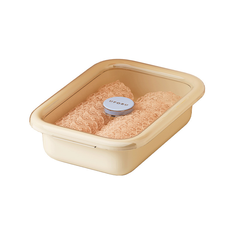 ドーパミン三合一下着収納ケース家庭用クローゼット蓋付き防虫付き靴下収納神器|undefined