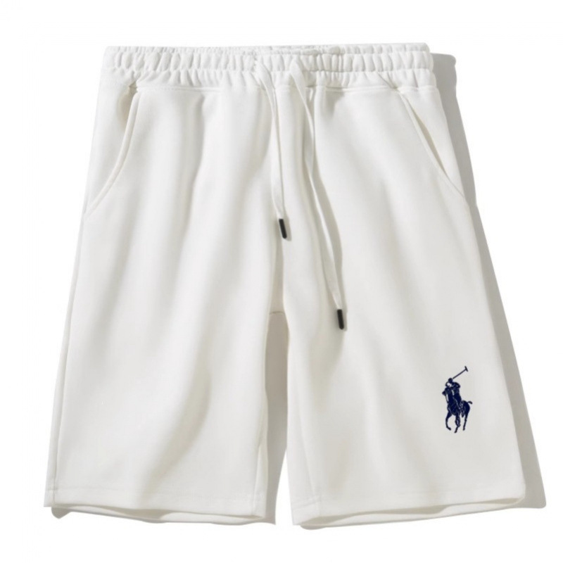 Thin Cotton Shorts, Paul Sports Casual Versatile Shorts for Men, Summer Cotton Loose Straight-Leg Five-Point Pants with Embroidery