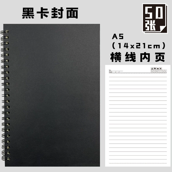 Black card horizontal line