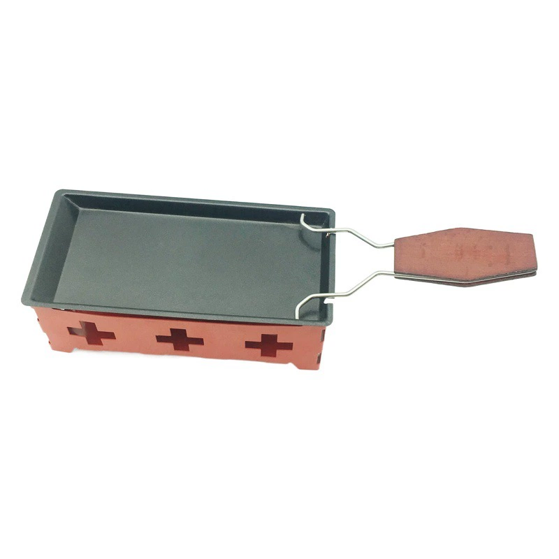 Набор мини-грилей для сыра с антипригарным покрытием, складная сковорода для барбекю, портативный мини-гриль для барбекю