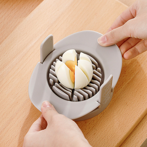 Japanese egg peeler stainless steel eggshell egg cutter divider slicing tool multi-purpose household egg peeler
