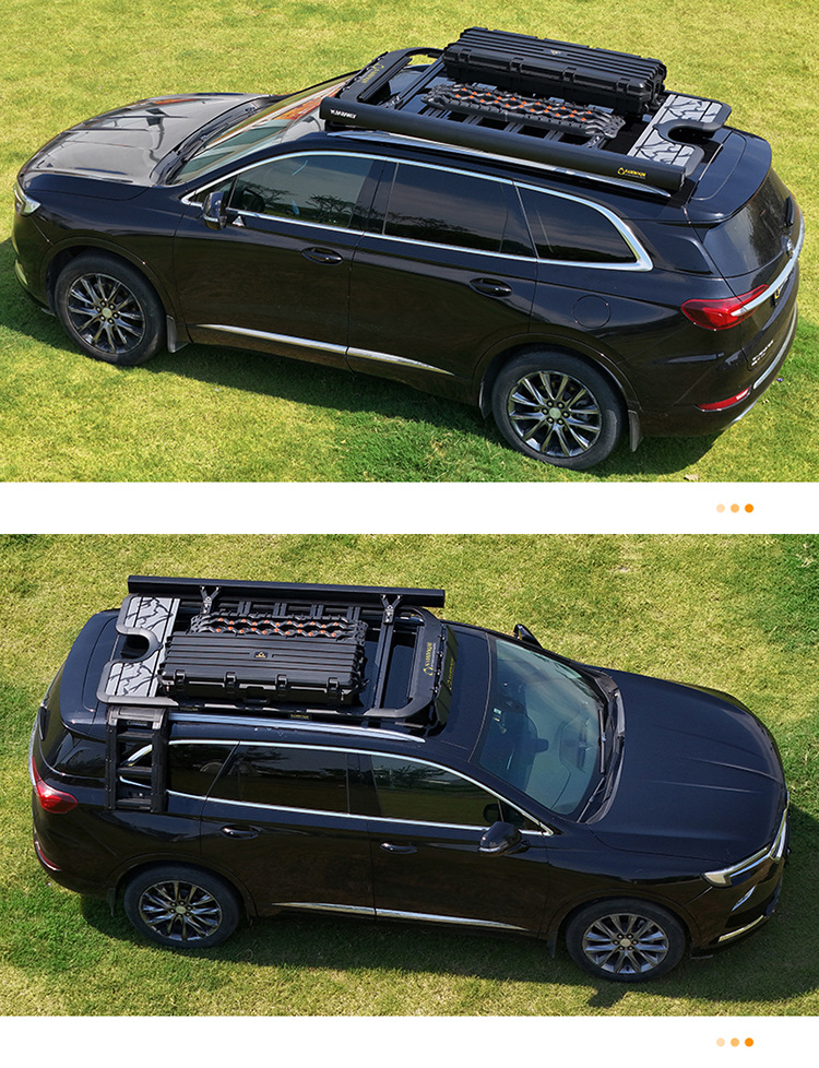 Roof Rack Ladder for Enclave Suv, Outdoor Travel, Self-Driving Tours, Off-Road Modification, Roof Platform