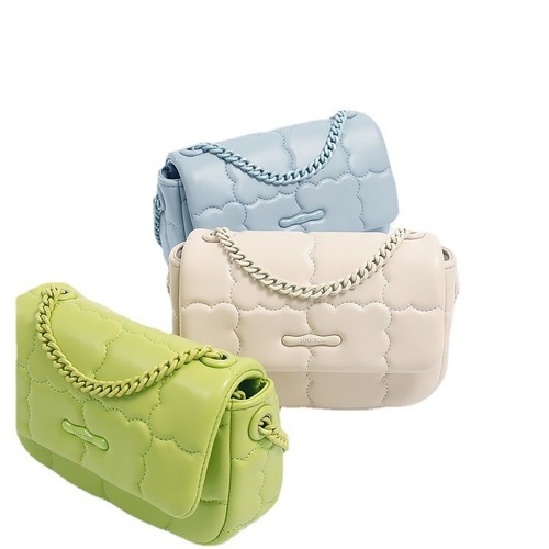 Niche design chain bag for women 2024 summer new fashion versatile one-shoulder crossbody bag for women small fragrant style women's bag