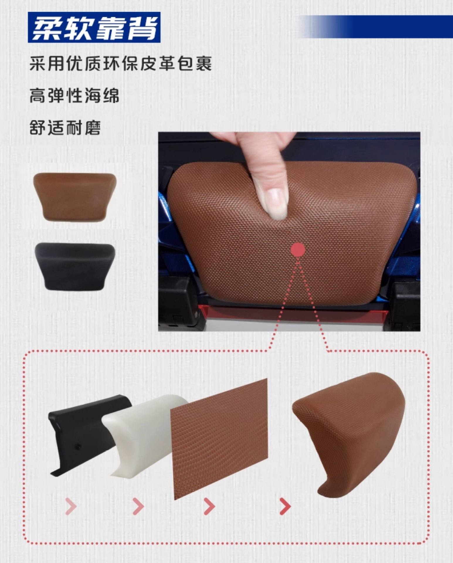 Wanlihao Peugeot Django 150 motorcycle tail box, electric vehicle trunk, universal scooter non-aluminum alloy tail box
