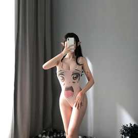 情趣内衣紧身衣厂守望先锋DVA宋哈娜死库水女同人cosplay服卡通qq