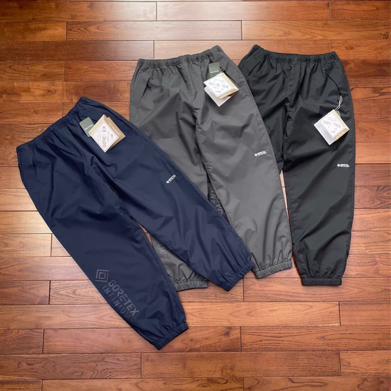 Japan Limited Gtx Collaboration Outdoor Laminated Functional Waterproof Embroidered Unisex Couple Casual Pants Sports Trousers