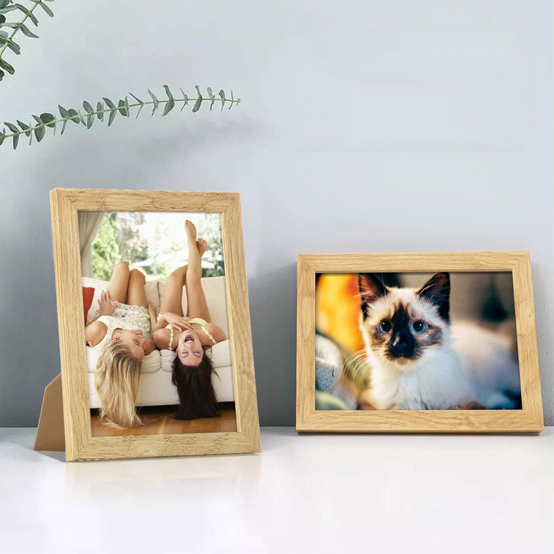 Wooden Square Photo Frame Desktop Photo Table Wall-Mounted Picture Frame Nordic Style Home Wall Decorative Picture Frame Cross-Border Wooden Square Photo Frame Desktop Photo Table Wall-Mounted Picture Frame Nordic Style Home Wall Decorative Picture Frame Cross-Border