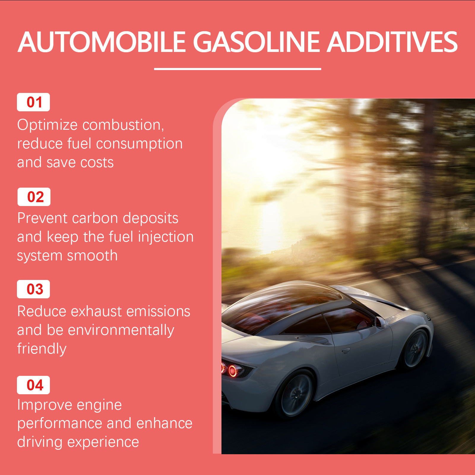 Rayhong Car Fuel Additive Protects Engine Keeps Parts Wear System Clean Additive