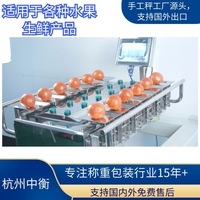 超市哈密瓜水果手工配重秤设备组合秤葡萄半自动定量称重机