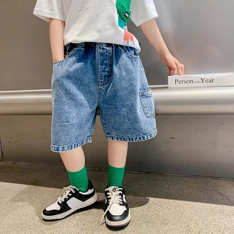 Pantalones de moda para niños, pantalones de verano para niños, pantalones de verano para niños, pantalones cortos para niños coreanos