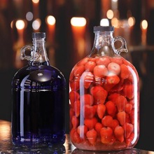 酿酒玻璃瓶透明家用泡酒发酵素葡萄杨梅酒瓶装酒容器红酒瓶空瓶