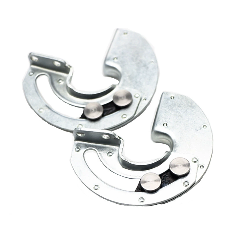 90-degree hidden sliding limit hinge with concealed 90° galvanized hinge lock Ski co R6-20-11/23 door hinge