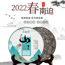 山地色普洱茶生茶餅2022預定雲南茶葉七子餅頭春古樹茶新款生普洱