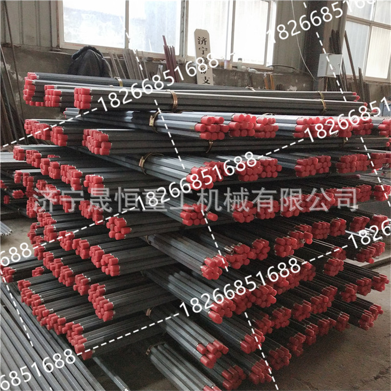 矿用B19钻杆连接套连接器 钻杆套 钻头套厂家耐用锚索钻杆现货