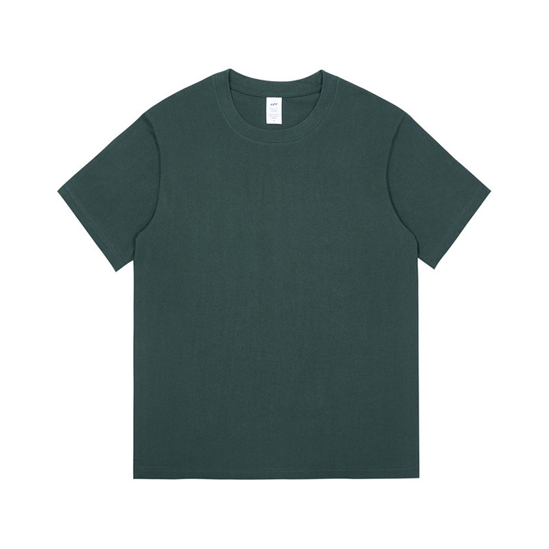 320 グラムヘビーウェイトアメリカンスモールネック Tシャツメンズピュアコットンルーズ半袖ラウンドネックボトリングシャツオフショルダーホワイトインナー|undefined