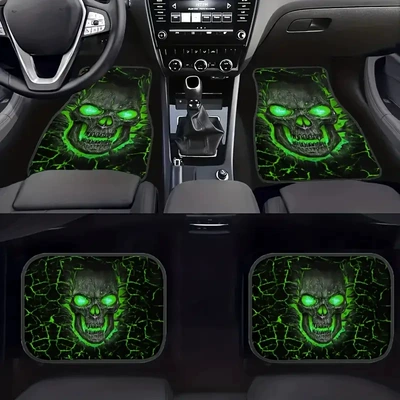 Avtomobil döşəmə paspasları — Car Universal Four-Piece Set of Floor - temu-car-floor-mat-10-3344cm-two-piece-pack
