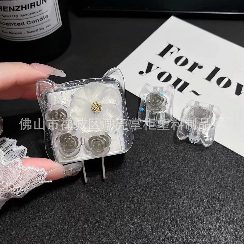 Cat Ear Data Cable Cover 20W para Apple iPhone15 Nuevo teléfono 13PRO 13 Carga rápida 12 Carga