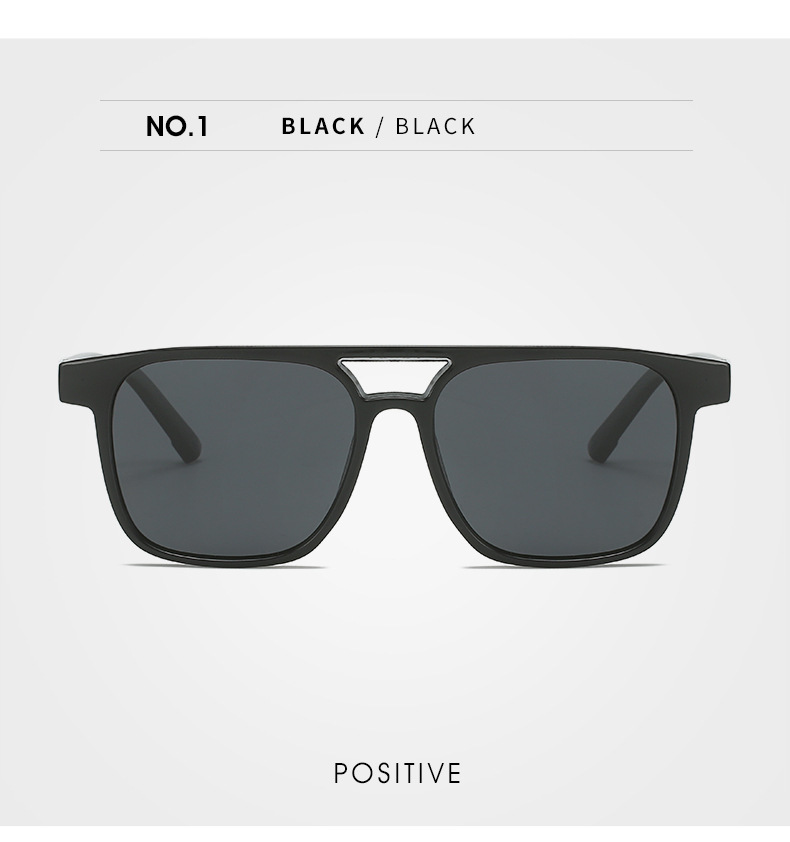 50g Weight Full Frame Glasses Structure Sunglasses Classification Tac, UV400 Protection Lens Material Square Glasses Style Outdoor, Travel Occasion Geometric Pattern Unisex Gender Streetwear Style Streetwear Geometric Tac UV400 Protection Square Full Frame Women's Sunglasses 4