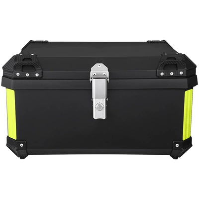 Electric Vehicle Trunk 65L Waterproof Ninebot Plastic Universal Motorcycle Tail Box (Motorcycle trunk) - mt65-black
