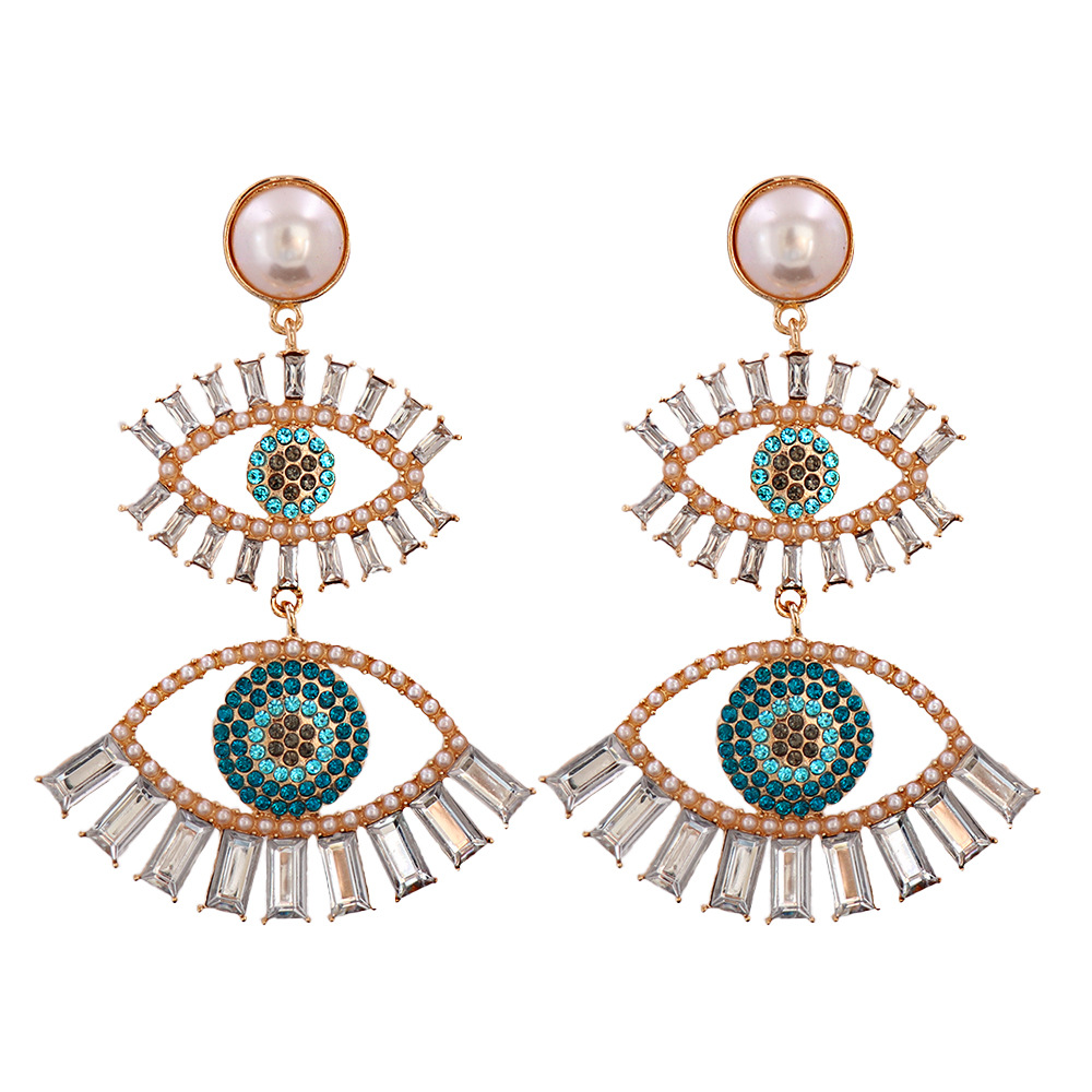 fashion personality angel eye earringspicture3
