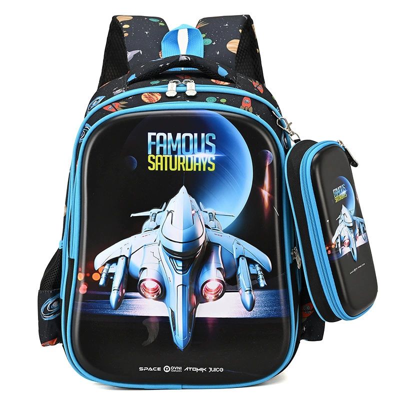 Backpack set with pencil case, children's school backpack 15-inch — multi-style colors