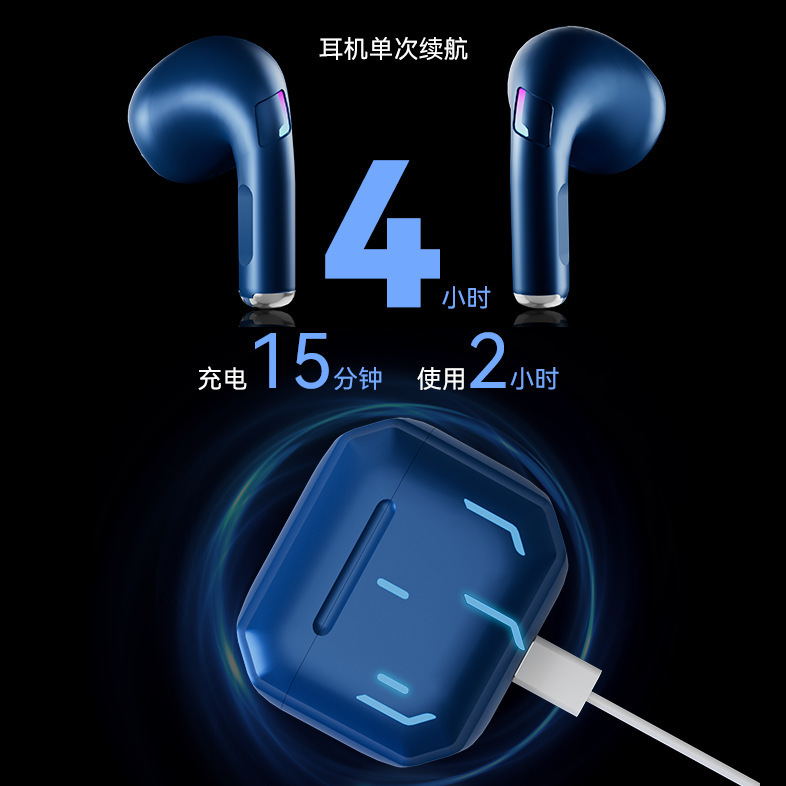 Douyinの人気F1ワイヤレスBluetoothヘッドセット、バイノーラルステレオ、スマートロスレスノイズリダクション、低遅延、長いバッテリー寿命|undefined