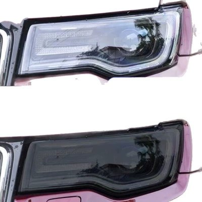 Car headlight protective film | Blackening Modification