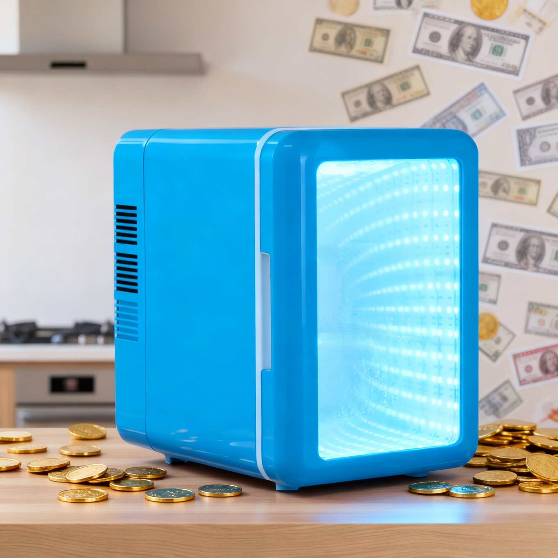 블루 밀푀유 거울