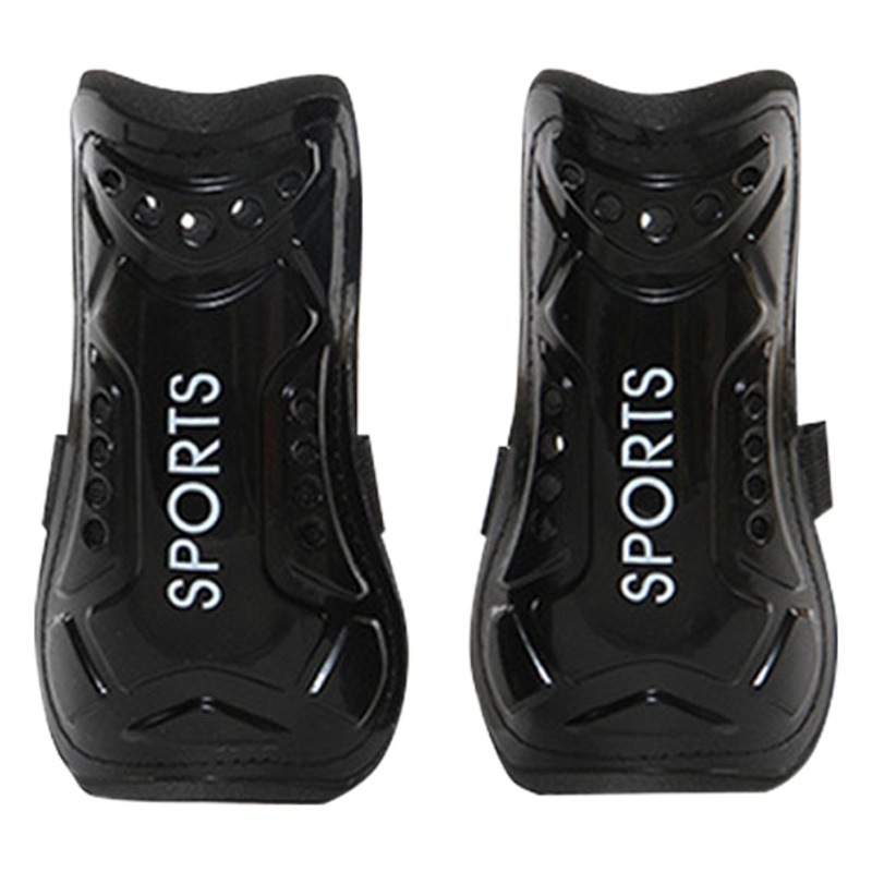 Cross-border Football leg guard with strap reinforcement student calf kneecap children adult sports protective gear shin guard