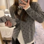 秋冬圆领小众新款毛衣