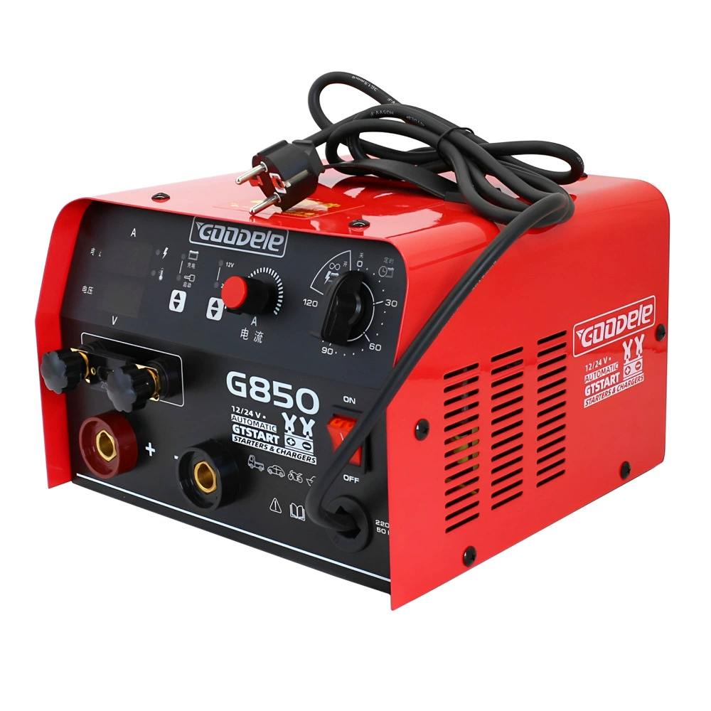 Автомобильное сильное пусковое зарядное устройство 12 В 24 В, универсальное интеллектуальное зарядное устройство для быстрого запуска аккумулятора высокой мощности