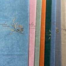 2.8米宽幅新品雪尼尔沙发布料婴儿绒绣花高档防滑抱枕沙发巾麦穗