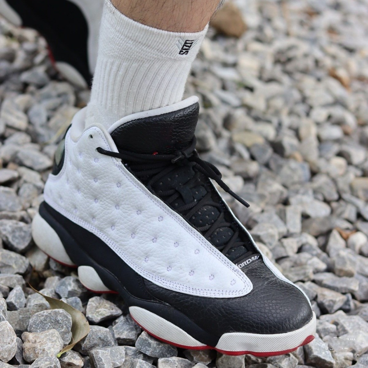 Placa de carbono original transfronteriza de otoño de alto nivel blanco marrón trigo AJ13 serie de zapatos de baloncesto de 47.5 yardas zapatos deportivos para hombres image 2