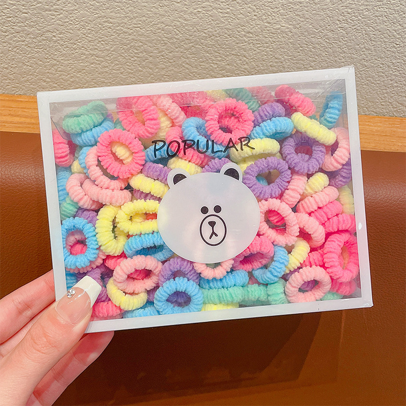 子供用ゴムバンド、かわいいベビーヘッドバンド、髪を傷つけない、高弾性と耐久性、ゴムバンド、女の子用ヘアアクセサリー、女の子用ヘアゴム|undefined