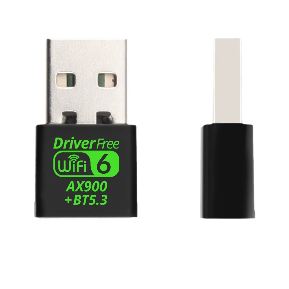 AX900M wireless network card wifi6 free driver mini wireless receiver 5G dual -frequency Bluetooth 5.3 small network card