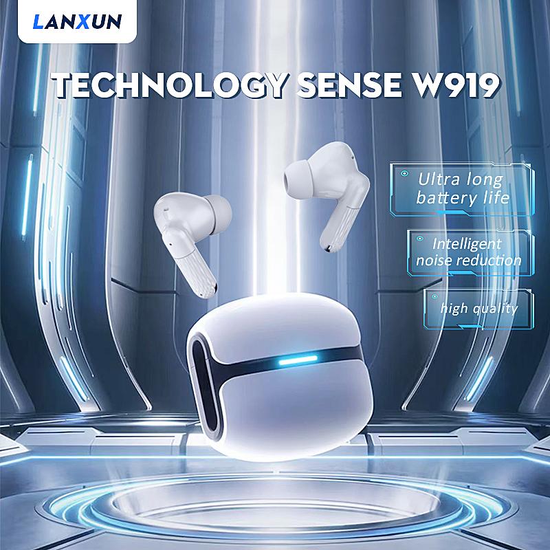 Wireless Bluetooth Headset Mini Function Tws Stereo with Microphone High Call Audio Noise Reduction Headset